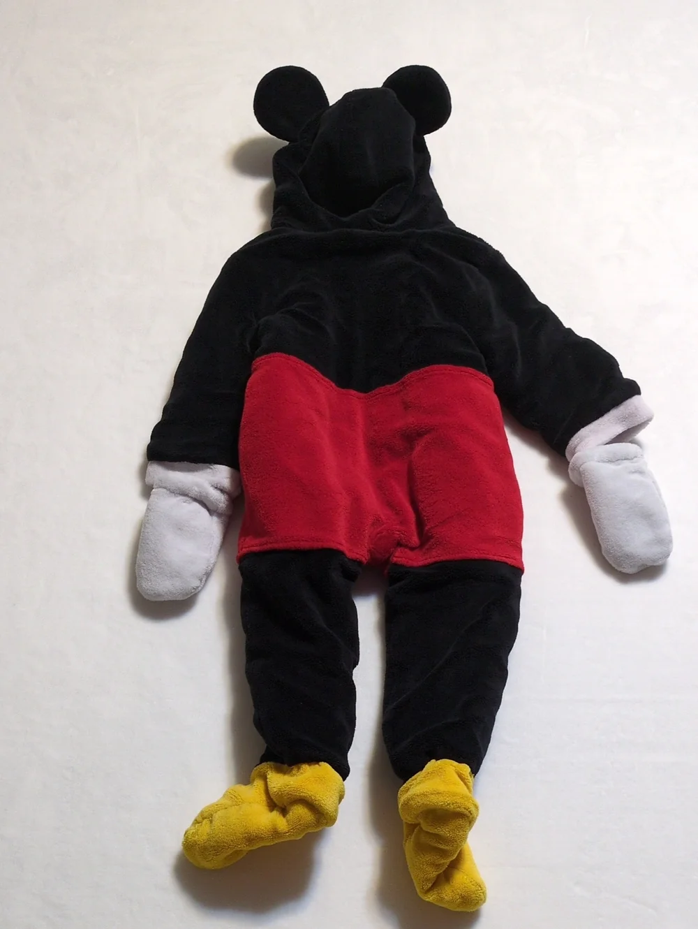 Disney Baby Mickey Mouse Plush Fleece Costume One Piece 18-24M Infant Dress Up